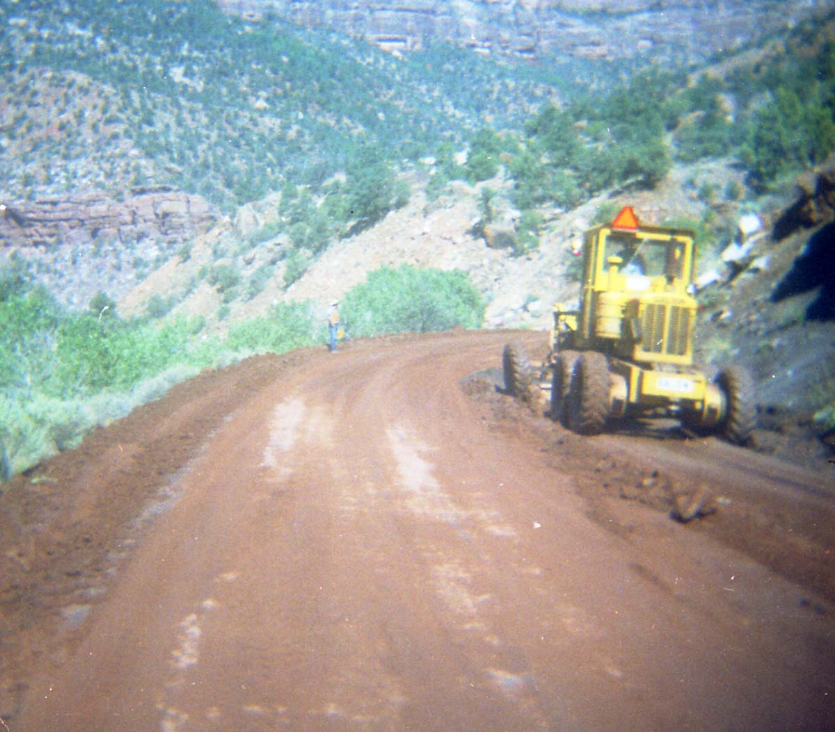 Color Photos of flood damage from the 1972 flood.