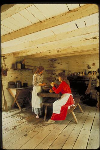 Living History Exhibits at Lincoln Boyhood National Memorial, Indiana