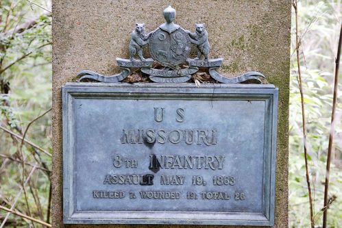 8th U.S. Missouri Infantry Position Marker