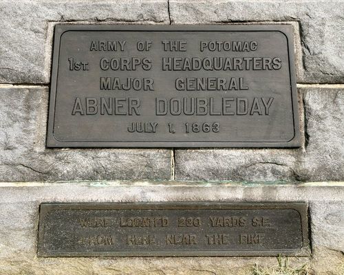 Doubleday's US Headquarters Marker