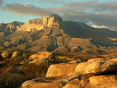 El Capitan at sunset