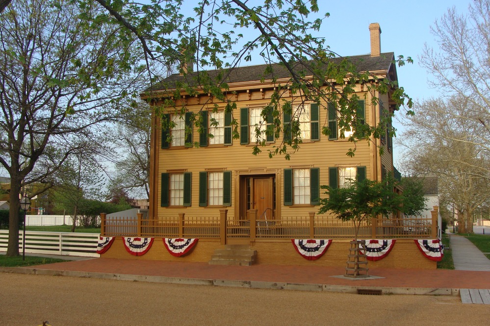 This is the only home ever owned by Abraham Lincoln.