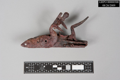 Complete flintlock mechanism