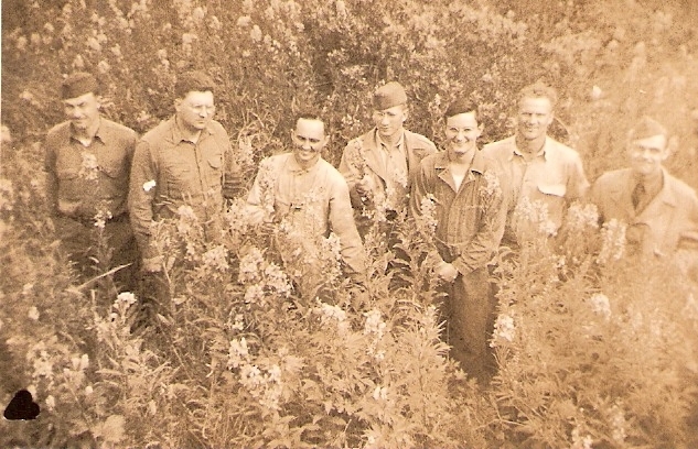 The 206th Band on outdoor detail.