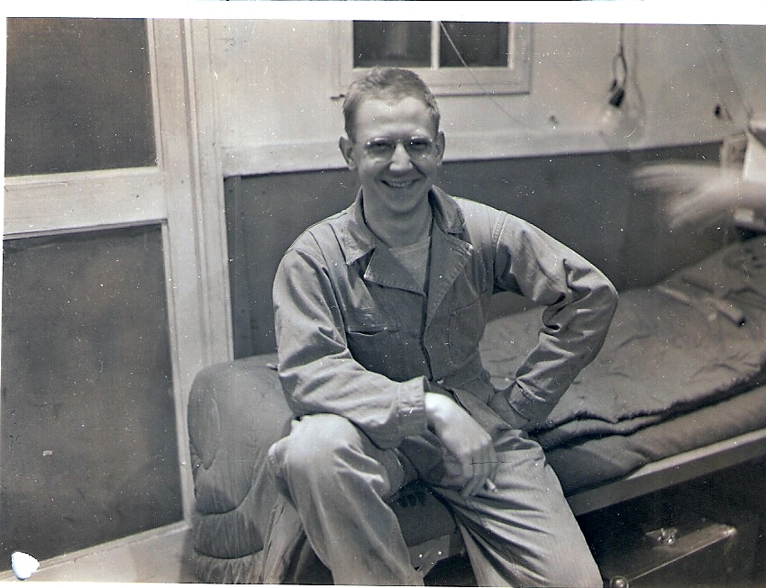 Sgt. Bobby Boon, later Dr. Robert Boon, in the Aleutians