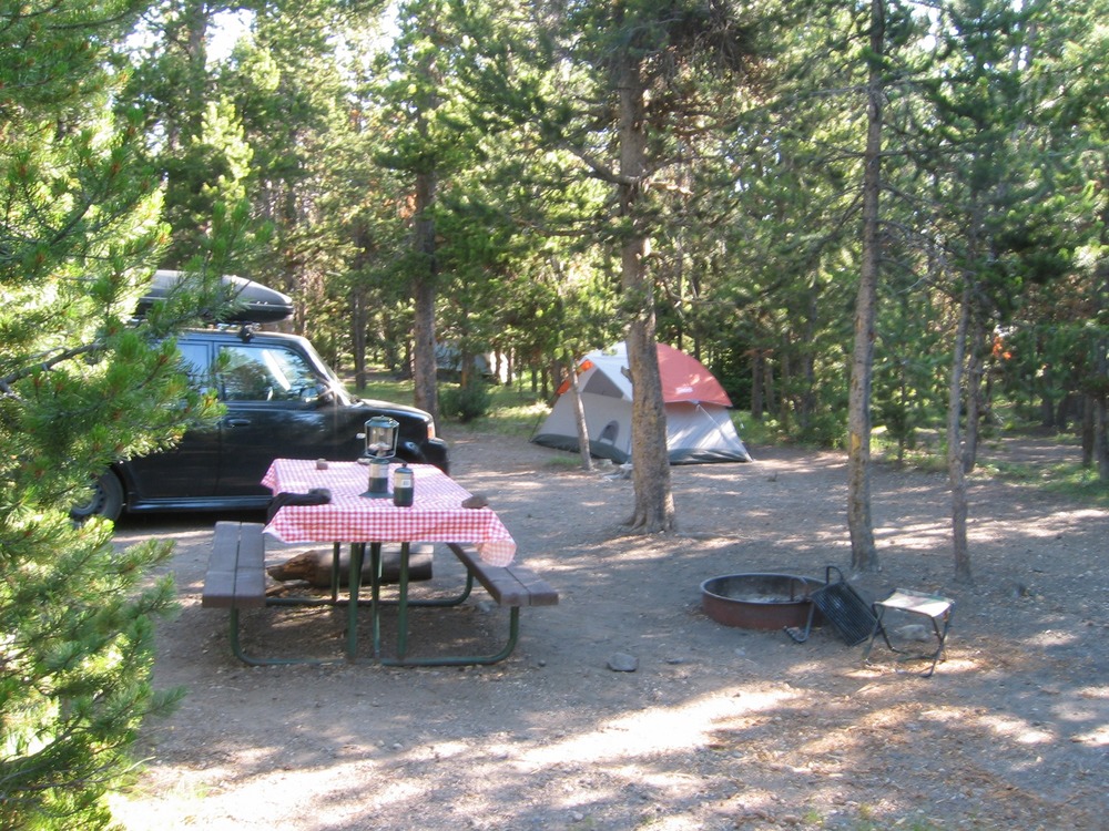Tent site
