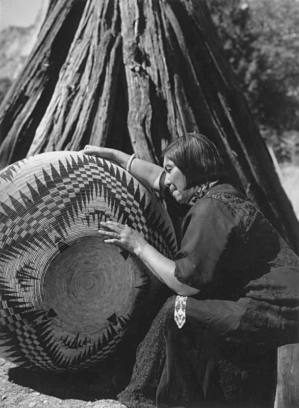 Lucy Telles and her Largest Basket