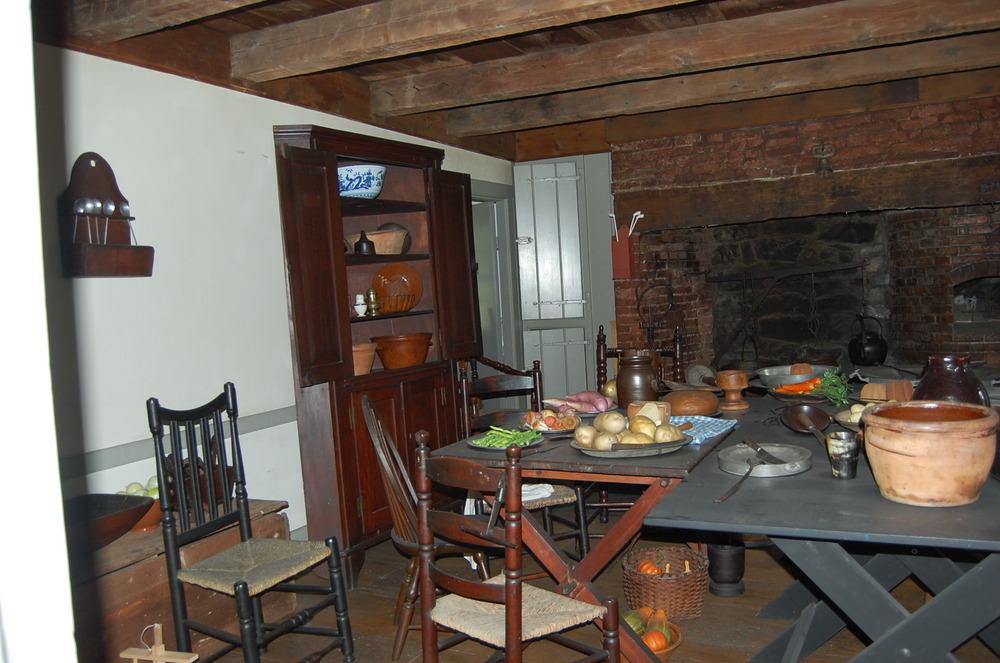 The kitchen of the mansion.