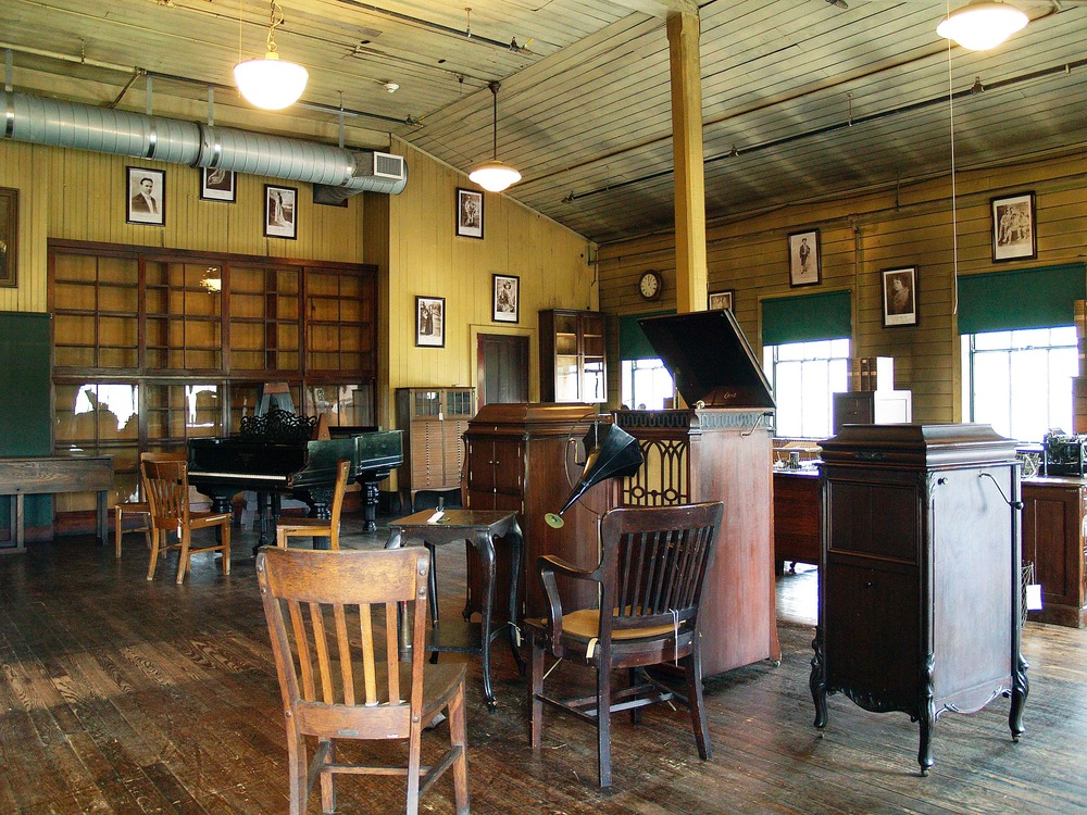 Music room on the 3rd floor as it appears today.