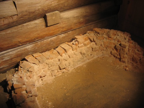 Fort Stanwix NM original hearth