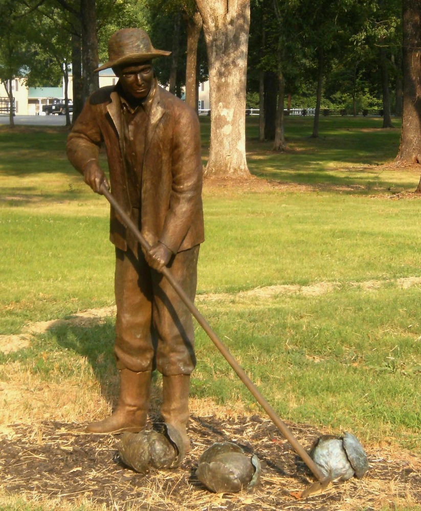 Farmer at the Corinth Contraband Camp