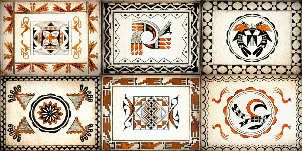 History - Painted Desert Inn CCC Lyle Bennett Skylight Montage