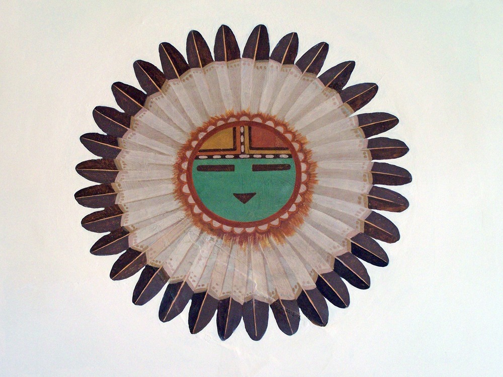 History - Painted Desert Inn Kabotie Sunface Mural