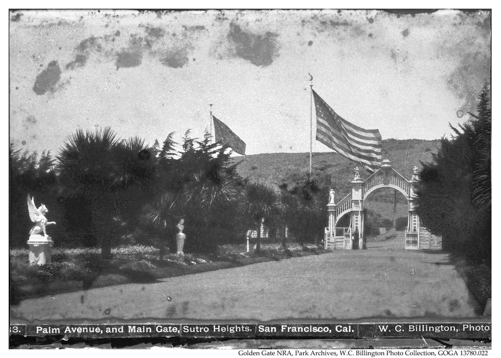 Palm Avenue and the Main Gate