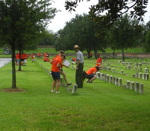 ELCA at Chalmette National Cemetery 23