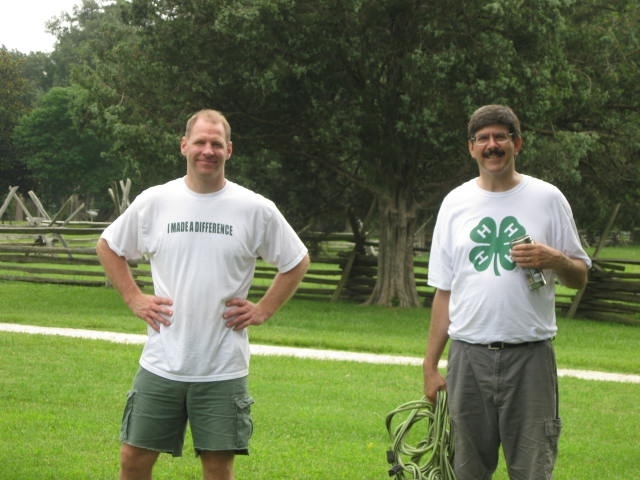 Two of our VIPs, the park is greatly appreciative of them and all our VIPs for their dedication.
