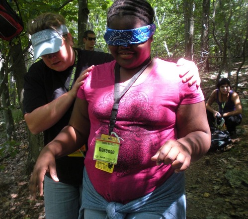 Exploring the forest utilizing different senses