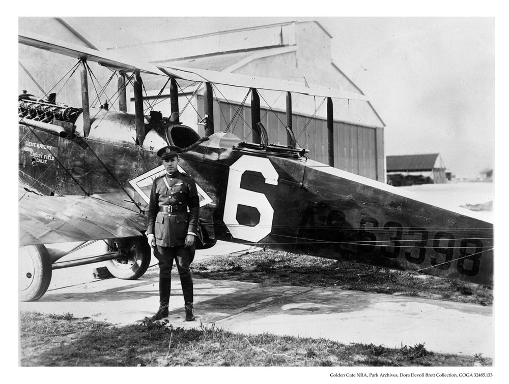Biplane at Crissy Field