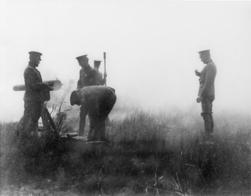 Firing of the sunset gun on Capitol Hill