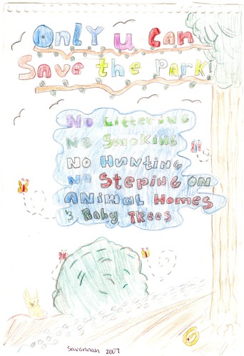 Junior Ranger Poster