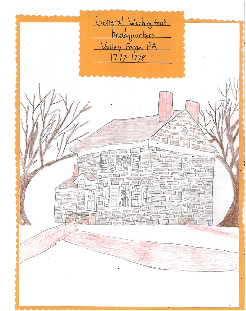 Honorable Mention - Life of Washington - Fifth grade