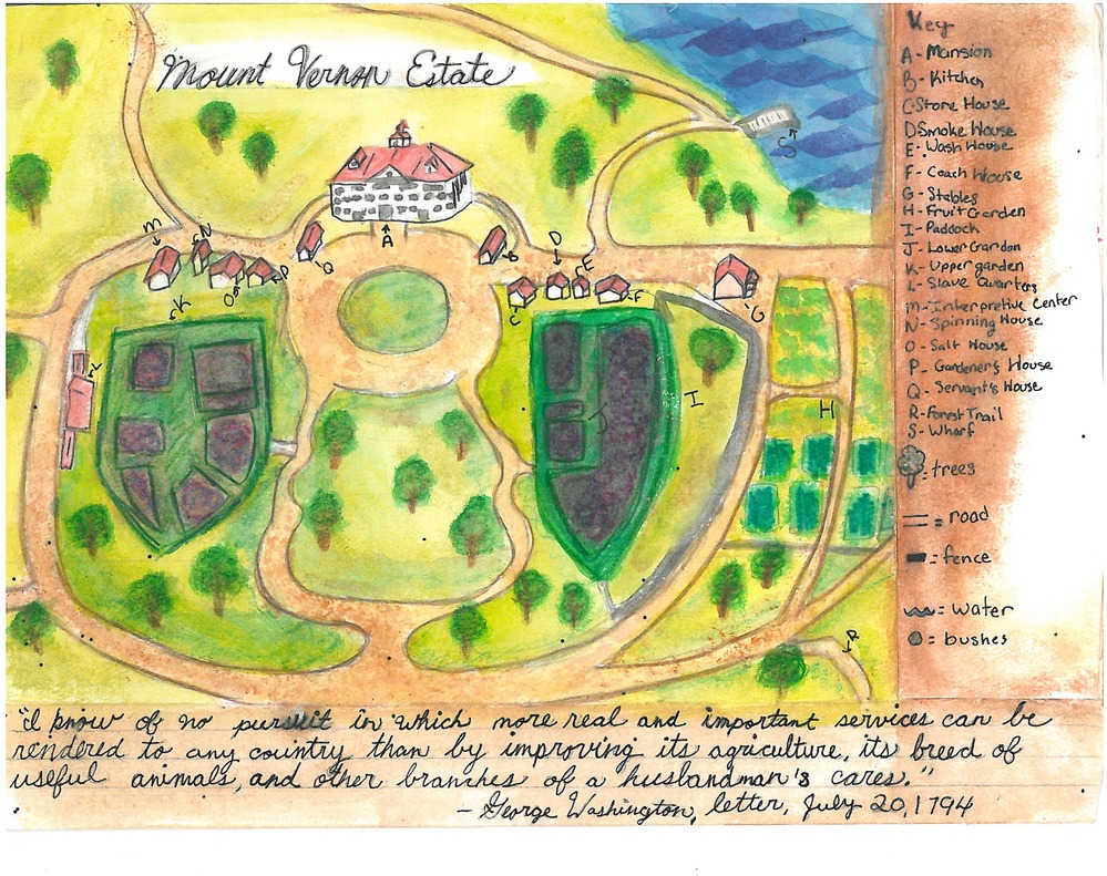 1st Prize, Life of Washington, Fifth grade