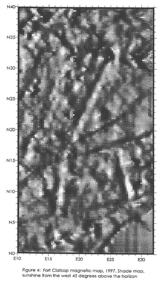 An Analysis of Magnetic Gradiometer Surveys at Fort Clatsop, the Second Season by John W. Weymouth, University of Nebraska, Lincoln, Nebraska, January 23, 1998