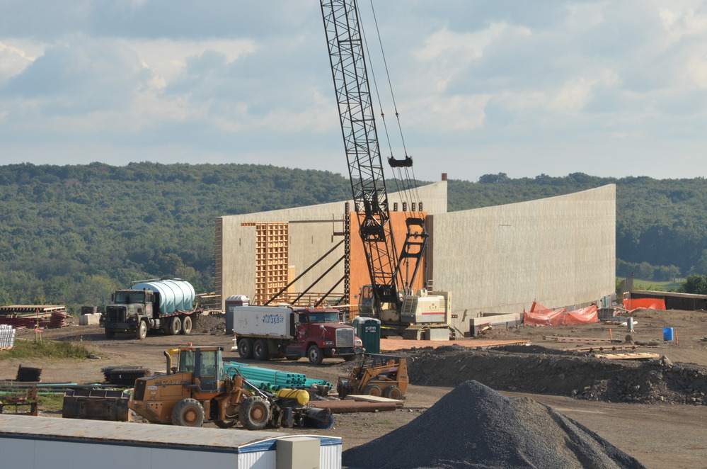 Visitor Center construction