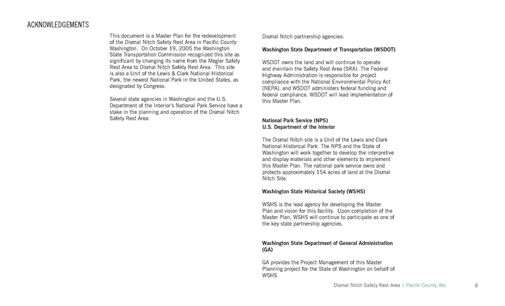 Dismal Nitch Report Executive Summary, pg 3 of 12