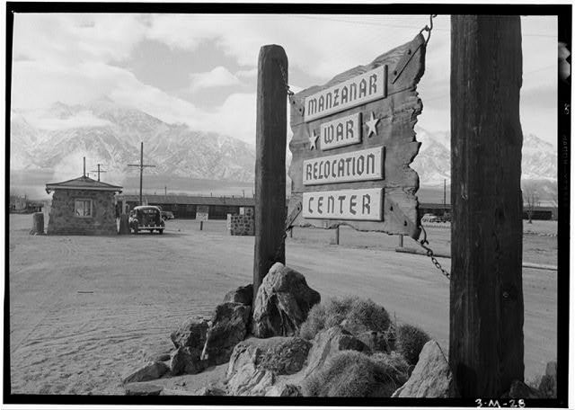 Entrance to Manzanar