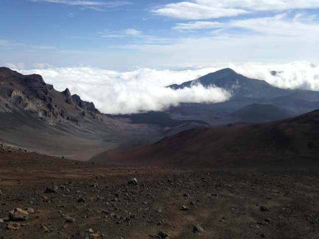 Haleakalā crater from Sliding Sands Trail