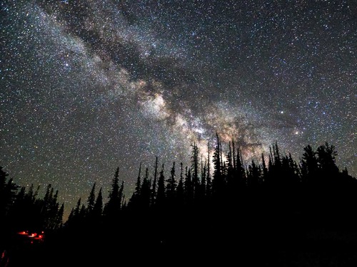 Milky-way over Cedar Breaks National Monument