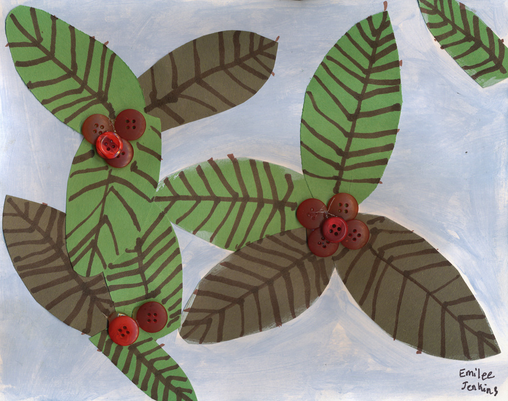 student artwork-honeysuckle