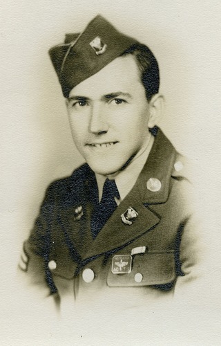 Robert Stolze in uniform