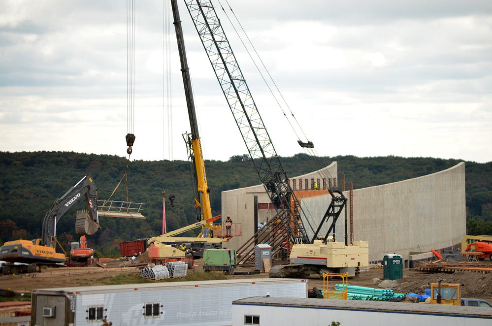 Visitor Center construction