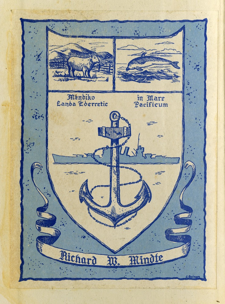 Richard W. Mindte's bookplate
