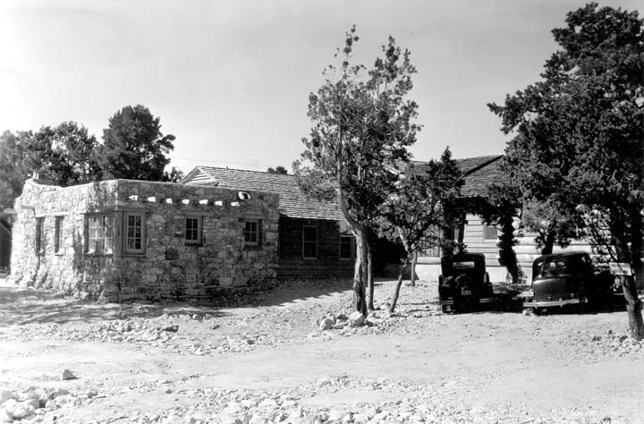 10155 Grand Canyon Historic_ Bright Angel Lodge Exterior c. 1932