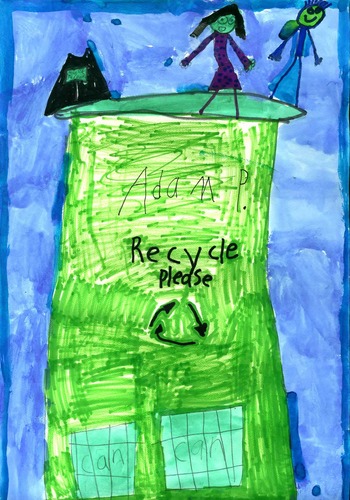 At Sunset Crater Volcano you can recycle paper, plastic, and metal.