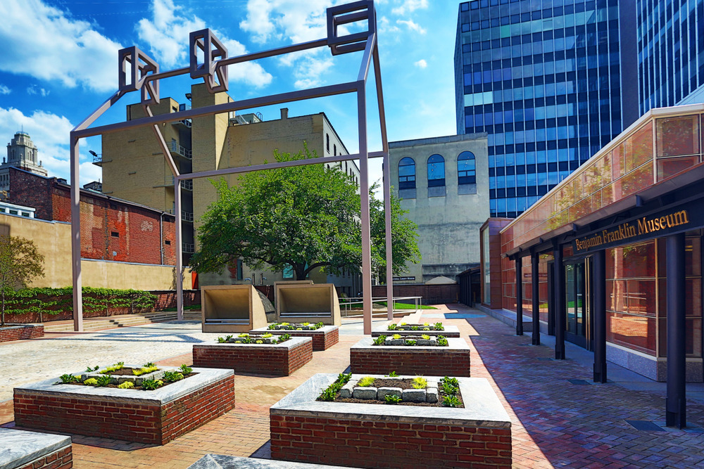 View of Franklin Court