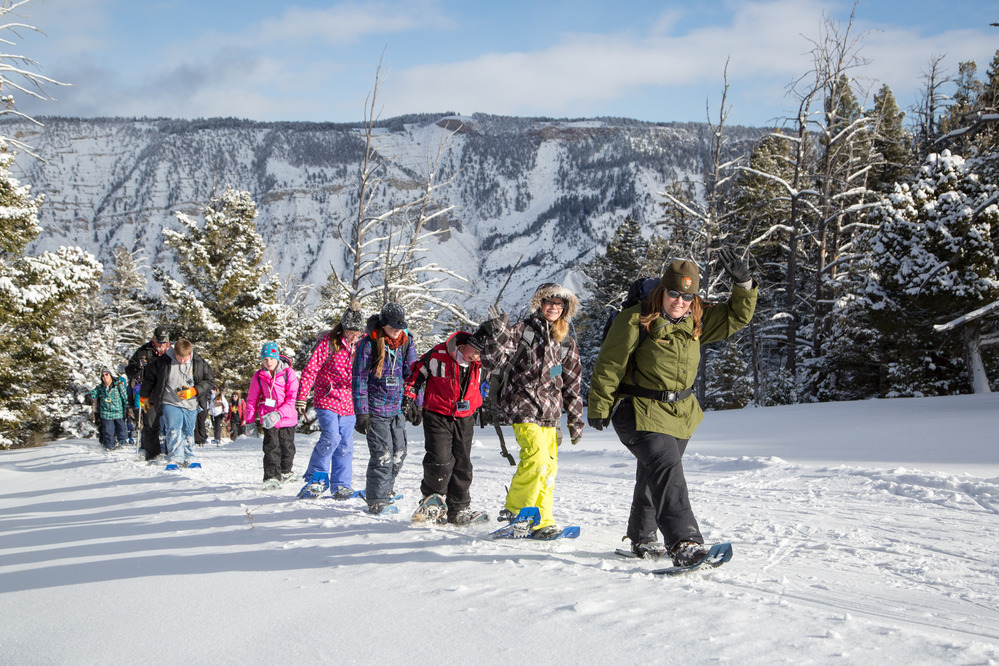 Expedition Yellowstone at Mammoth Hot Springs