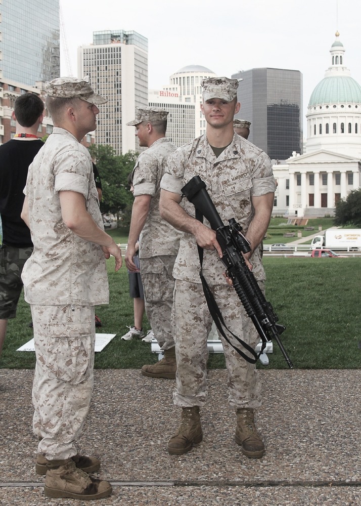 Marines and Their Weapons