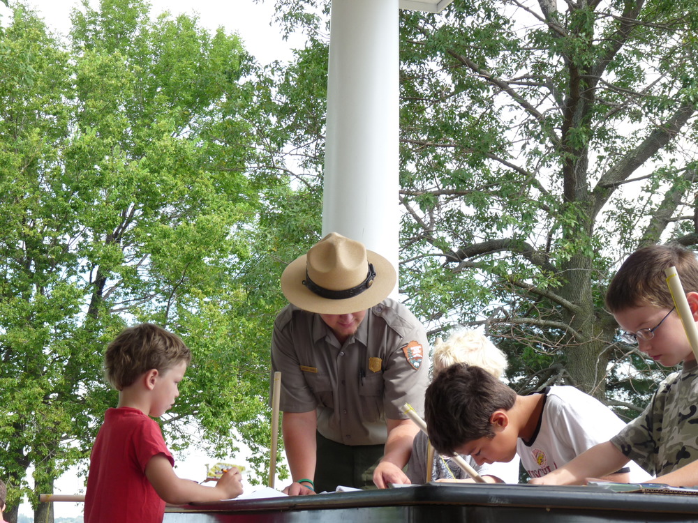 Ranger giving children's program