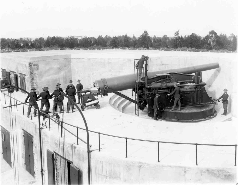 Battery Granger being loaded.