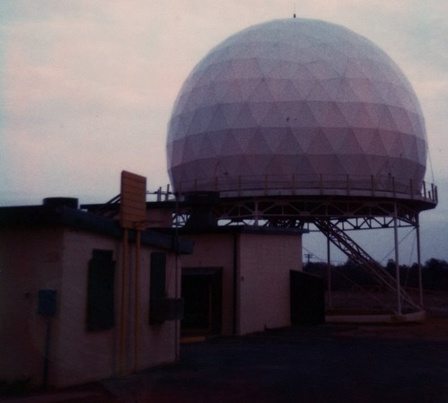 HIPAR tower, c. 1968.