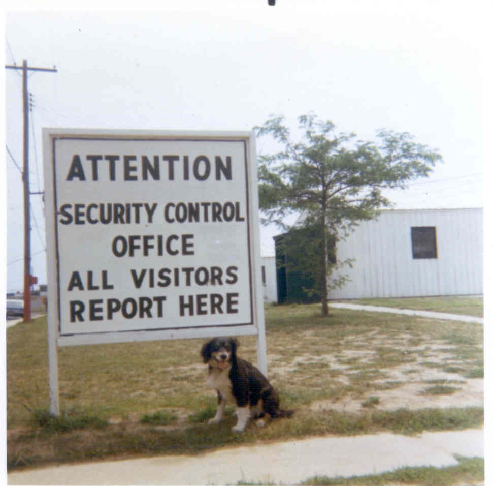 Visitor arrives at Fort Hancock's launch area, 1969.