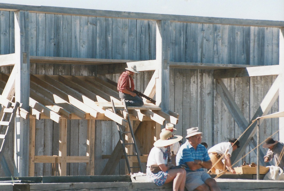 Construction of Hunter’s Shack