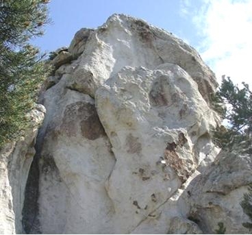 Granitic Weathering - Stop #1 on the Geological Interpretive Trail