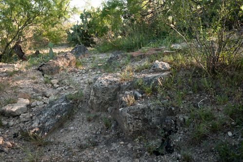 Mission San Juan Bautista ruins, Guerrero, Coahuila, Mexico