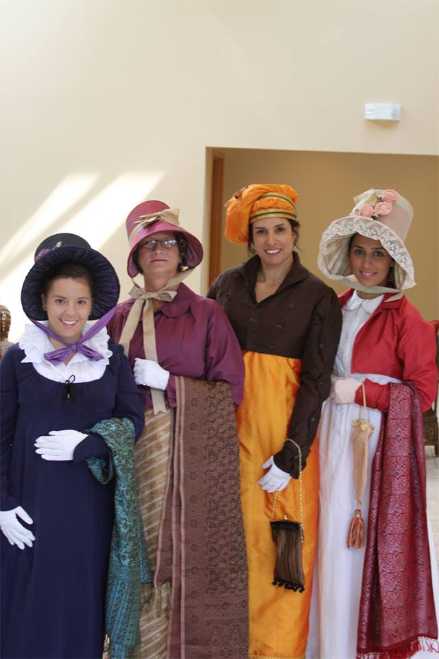 Women in 1812 Fashions