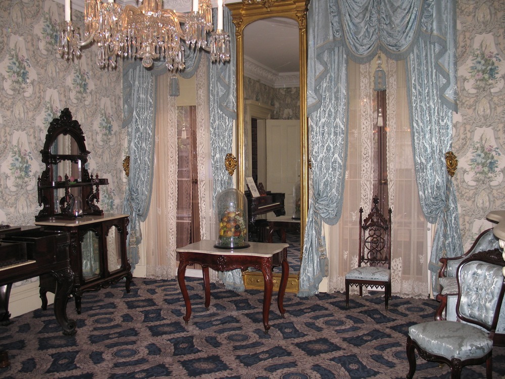 Theodore Roosevelt Birthplace National Historic Site, interior view.